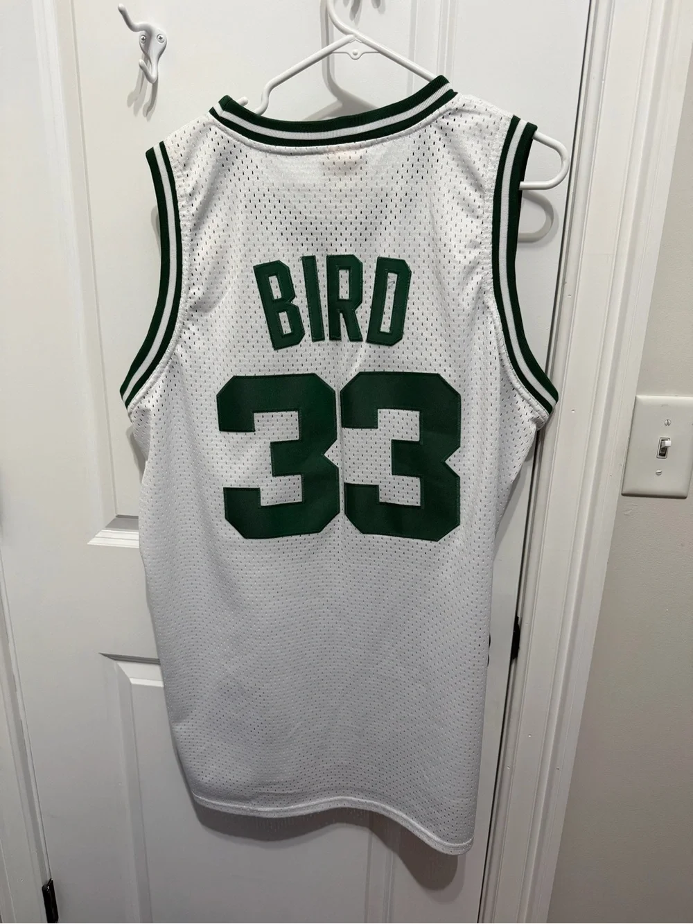 Adidas Larry Bird Boston Celtics #33 Basketball Jersey